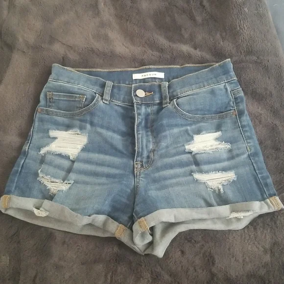 Pacsun shortie shorts size 26 - Picture 2 of 2